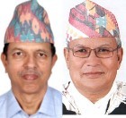 -- प्रा. गणेशमान गुरुङ र प्रा. विश्वकल्याण पराजुली --