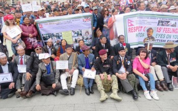 British police remove hunger strikers’ tents near PM’s residence