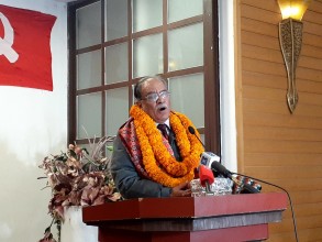 माओवादी अध्यक्षमा प्रचण्ड सर्वसम्मत चयन (फोटो फिचर)