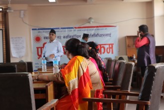 नवनिर्वाचित जनप्रतिनिधिलाई एमाले काठमाडौंले दियो प्रशिक्षण  