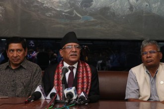 मेरो भारत भ्रमण आकस्मिक होइन : प्रचण्ड 