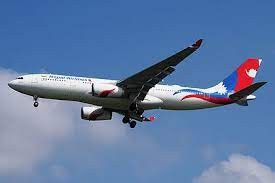 निगमको न्यारो बडी जहाज ग्राउण्डेड