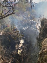 While trying to land at the airport, Yeti plane fell into the Seti Gorge, several dead