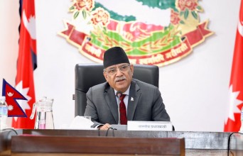 अमेरिका र चीन एकै मेसोमा जान लागेकोबारे प्रधानमन्त्री प्रचण्डले दलका नेतालाई जानकारी गराए