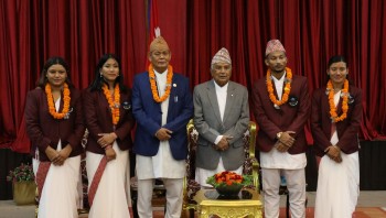 पेरिस ओलम्पिकमा सहभागी हुने नेपाली टोलीको बिदाइ