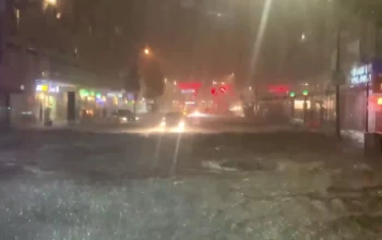 अमेरिकाको न्युयोर्कमा घनघोर वर्षा, सङ्कटकाल घोषणा