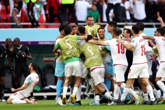 विश्वकप फुटबल : वेल्स विरुद्ध इरानको रोमान्चक जित