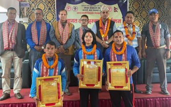 पाराओलम्पियन पलेशा सम्मानित