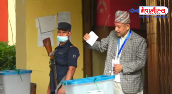 प्रमुख निर्वाचन आयुक्तको मतदान, केशव स्थापित मतदान गर्न पद्मकन्या क्याम्पस पुगे (प्रत्यक्ष प्रसारण)