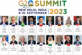 जी-२० सम्मेलन भोलीदेखि भारतको नयाँ दिल्लीमा,विश्वभरका नेता भेला हुँदै