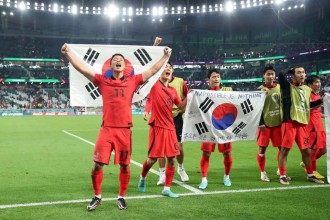 दक्षिण कोरिया र पोर्चुगल  विश्वकप फुटबलको नकआउट चरणमा