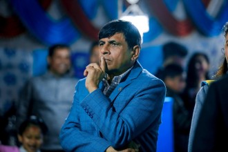 एमाले उपाध्यक्षमा घनश्याम भुसालको उम्मेदवारी दर्ता