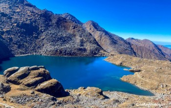 कोभिडको जोखिममा पनि गोसाइँकुण्ड पुगे करिब २ हजार श्रद्धालु