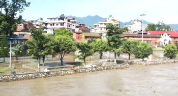 काठमाडौँमा बाढीः ३६ जनाको उद्धार