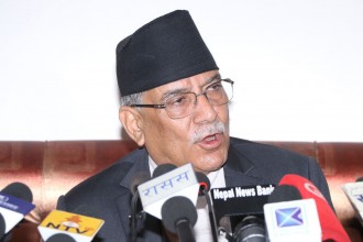 PM Prachanda returns home