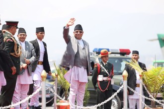 प्रम प्रचण्ड भारत जाँदा महासेठलाई कार्यबाहक जिम्मेवारी