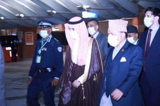 पारस्परिक सहयोग अभिवृद्धि सम्झौता गर्न साउदी राजकुमार काठमाडौंमा (फोटो फिचर)