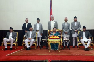 President administers oath to four newly appointed ministers
