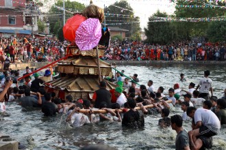 हाँडीगाउँको जात्रामा देवदेवीलाई आज विश्राम