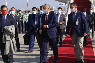 स्वदेश फर्किए प्रधानमन्त्री देउवा