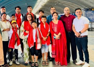 तेक्वान्दो टोली सातौं एसिया कप खुला अन्तर्राष्ट्रिय तेक्वान्दो प्रतियोगितामा सहभागी हुन भारत प्रस्थान