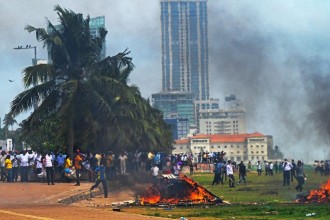श्रीलंकामा फेरि कर्फ्यू