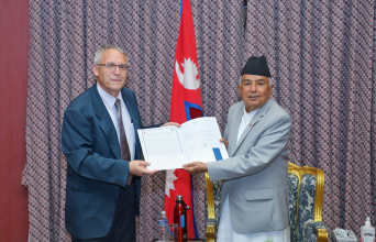 Israel presents BP Koirala's rare speech to President Paudel