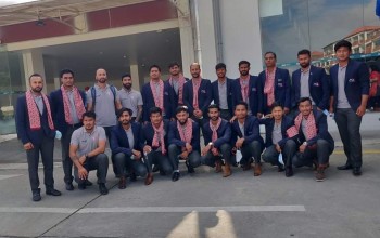 आईसीसी विश्व क्रिकेट लिग–२ खेलेर स्वदेश फर्कियो नेपाली राष्ट्रिय टोली