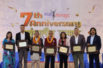 पारससहित सात खेलाडीलाई ‘हाम्रो खेलकुद सर्वकालीन सम्मान’