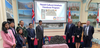 Two idols lost from Nepal returned by British police