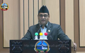 लुम्बिनीका  मुख्यमन्त्री कुलप्रसाद के.सी.लाई प्रदेशसभाबाट विश्वासको मत प्राप्त