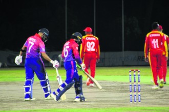 टी-२० क्रिकेट: नेपाल र जिम्बाब्वे भिड्दै