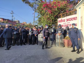 रवि लामिछाने विरुद्ध मुद्दाको फैसला आजै, सर्वोच्च परिसरमा सुरक्षा व्यवस्था कडा