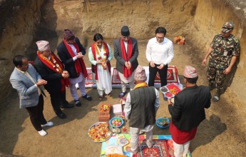 प्रधानमन्त्रीद्वारा भरतपुर विमानस्थलको नयाँ टर्मिनल भवन शिलान्यास (फोटो फिचर)