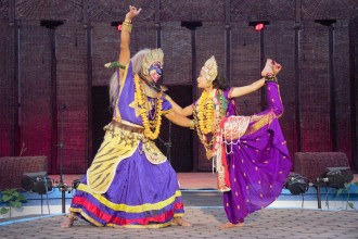 अन्तर्राष्ट्रिय लोक सांस्कृतिक मेलामा नेपाली नृत्य प्रस्तुत
