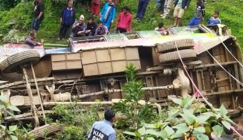 रोल्पा बस दुर्घटनामा ज्यान गुमाउने चार जनाको सनाखत