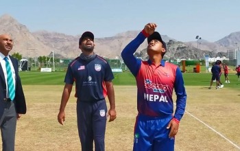 विश्वकप क्रिकेट लिग-२ मा नेपाल  अमेरिकासँग ६ विकेटले पराजित