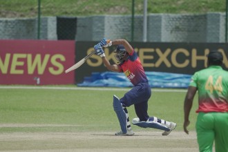 नेपाल ने जिम्बाब्वे 'ए' को ९ विकेट से हराया