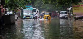 भारतको तामिलनाडूमा वर्षाको कारण ५ जनाको मृत्यु