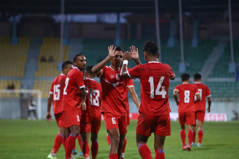 बंगलादेशविरुद्ध मैत्रीपूर्ण फुुटबलमा नेपालको सानदार जित