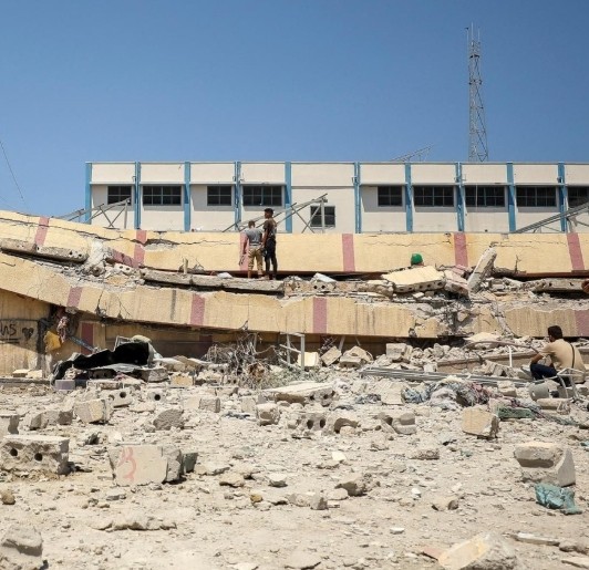 Israeli Shelling Gaza City Results in 12 Palestinian Fatalities and Multiple Injuries