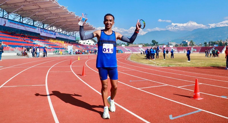 अनिष र बिन्द्राले जिते म्याराथनमा स्वर्ण पदक 