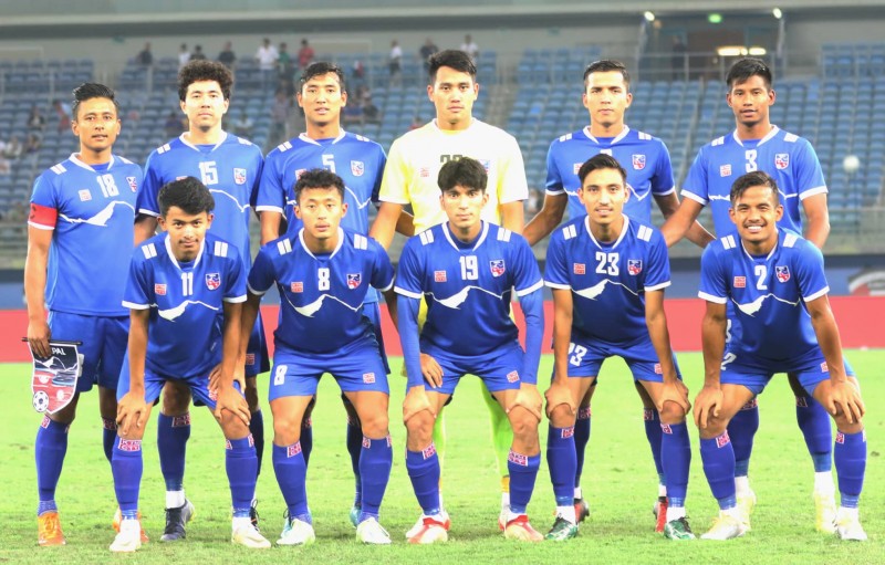 एएफसी एसियन कप छनोट : नेपाल जोर्डनसँग पराजित